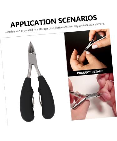 POPETPOP 1 Nail Trimming Set Stainless Steel Major Miss Suite 13X7.8cm Black - Buy Online on GoSupps.com