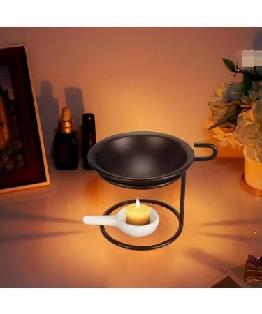 100ml Iron Aroma Lamp Stove - Premium Material Smooth Placement & Easy Dry Burn for Living Room Office Bedroom - A Model - Buy Online on GoSupps.com