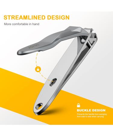 BEZOX Safe Kids Nail Clippers for Baby Infants and Toddlers - Precision Trimmers for Tiny Fingers and Toes in Pearl White - Buy Online on GoSupps.com