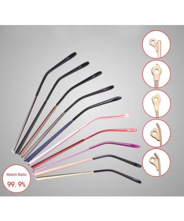 Universal Black Metal Frame Glasses Temples Replacement - 1 Pair Sunglasses Accessories - Buy Online on GoSupps.com