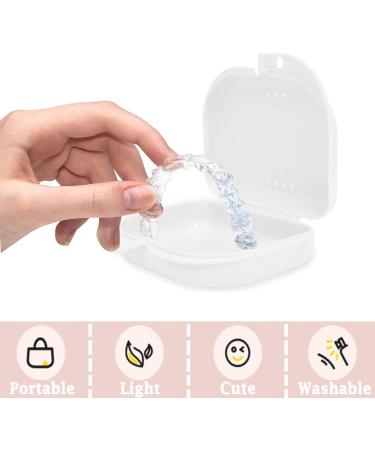 AIDSHUNN Invisalign Dentures Box - Orthodontic Tooth Storage for Braces Bleaching Tablets and Mouth Protection | Rose Chewies & Bracket Holder - Buy Online on GoSupps.com