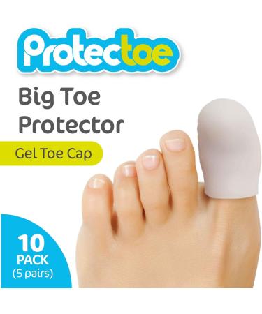 Protectoe Big Toe Protector Non-Perforated Extra Strong Design - Pack of 10 - Buy Online on GoSupps.com