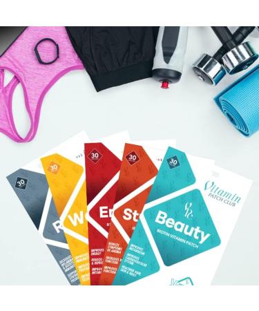 Vitamin Patch Club Super8 B-Complex Patch - 30 Energizing Topical Patches - Buy Online on GoSupps.com