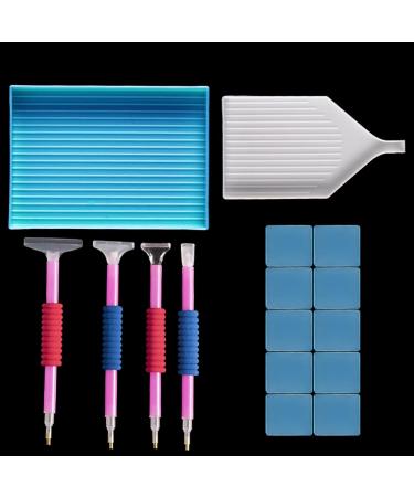 Rhinestone Painting Accessories Professional Nail Art Dotting Tool Practical with Rhinestone Dotting Pen for Nail Salon - Buy Online on GoSupps.com