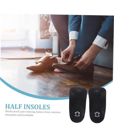 FRCOLOR Non-Slip Half Pad Arch Support Insoles - Anti-Skid Forefoot Cushions for Flatfoot & Comfort - International Shipping Available - Buy Online on GoSupps.com