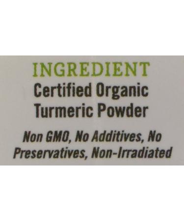 Organic Turmeric Powder Spice 8.5 oz - Glass Jar, 7.5 oz - Freshly Packed (1 Pack) - Buy Online on GoSupps.com