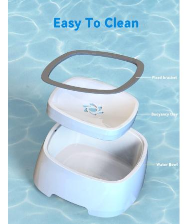 Weinidasi WassernaPf for Dogs - 1.5L Water Stake for Cats/Dogs | Portable Anti-Slab Drinking Trinker - Perfect for Home & Travel - Buy Online on GoSupps.com