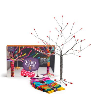 Craft-tastic Yarn Tree Kit - DIY Jewelry Organizer Craft Kit for 18 Tall Tree - Buy Online on GoSupps.com