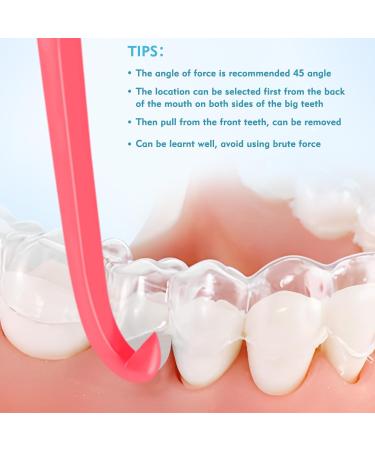10PCS Aligner Removal tool Invisible Aligner Removal Tool for Removable Braces Retainers Aligner Removal Tool for Oral Health Hygienic and Durable Oral Care Tools - Buy Online on GoSupps.com