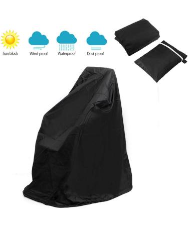 Electric Wheelchairs Nylon Wheelchair Protection Eldly Mobility Scooter Storage Wheelchair Waterproof Rain Protection Dust Proof for Indoor Outdoor Black - Buy Online on GoSupps.com