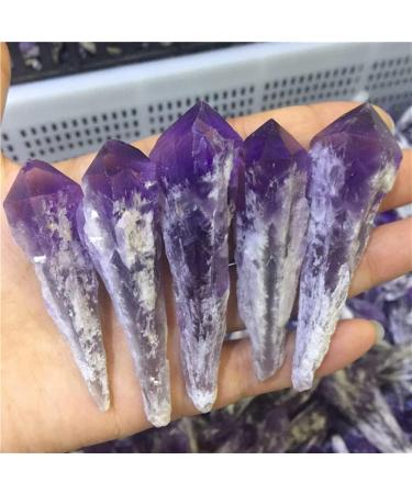 Specimen 2pcs Natural Amethyst Quartz Cluster Crystal Wand Point Specimen Urugua Amethyst Cluster Crystals - Buy Online on GoSupps.com