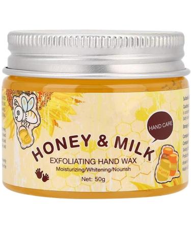 Wax Hand Mask 120g Milk Honey for Dry Cracked Hands - Hand Care & Repair for Rough Skin - Women and Men - Buy Online on GoSupps.com