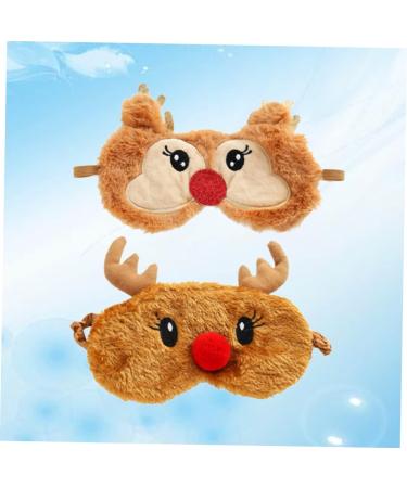 Shop Minkissy 6 Pcs Plush Blindfold Set | Men's & Kid's Eye Masks for Sleep Travel & Relaxation - Soft Cozy & Fun Designs - Buy Online on GoSupps.com