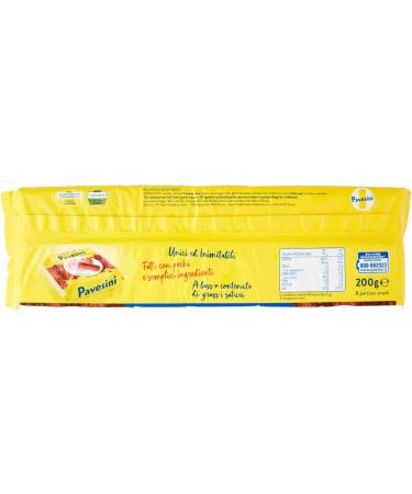 Pavesi Pavesini Lot of 6 cocoa biscuits 200 g + Italian goumet pulp 400 g - Buy Online on GoSupps.com