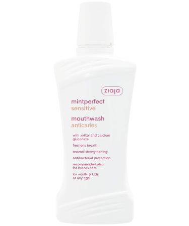 Ziaja Ziaja Mintperfect Sensitive en juague Bucal Anti-caries for Sensitive Teeth 500 ml