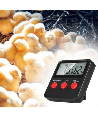 Digital Thermometer & Hygrometer for Terrarium Reptiles | Accurate Sensor for Reptile Incubators Aquariums & Poultry - Buy Online on GoSupps.com