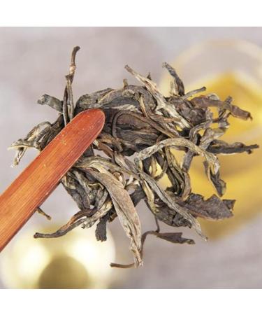  HQZMCTE Yunnan Ancient Tree Pu'er Raw Tea Cake 357g Traditional Process Pure Material Unique Tea Charm - Buy Online on GoSupps.com