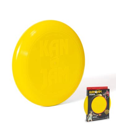 Kan Jam Premium Frisbee for Outdoor Games, Official Disc Yellow