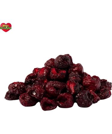  Bite & Delight Bite & Delight 200g Freeze-Dried Cherries - Sweet Crunchy and Healthy - Ideal Snack for a No Added Sugar Diet - Doypack - Buy Online on GoSupps.com
