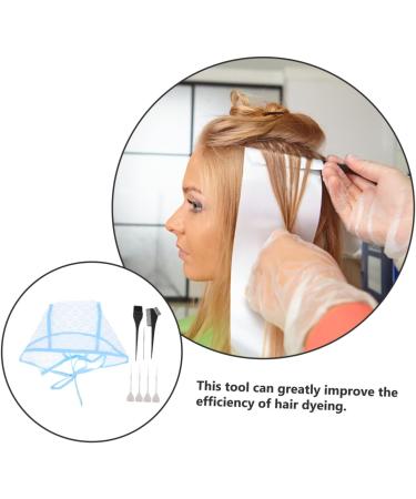 ERINGOGO Bonnet de Teinture Capillaire Ajustable 12 Pi ces avec Trous Casquettes en Plastique pour M ches Kit Coiffure Professionnel et Domicile Accessoires de Coloration Polyvalents - Buy Online on GoSupps.com