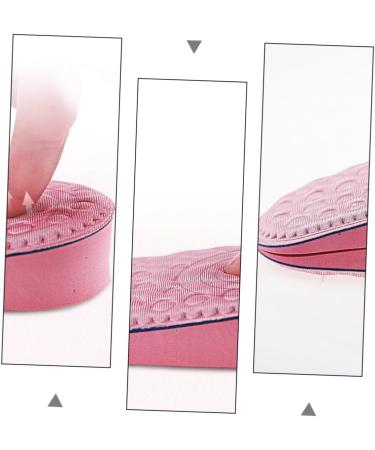 FRCOLOR 6 Pairs Invisible Heightening Half Pad Insoles - Elevate Your Height Comfortably with Pink Ladies Shoe Pads & Inserts - Buy Online on GoSupps.com