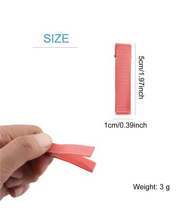 40 Pack 5cm Fabric Lined Alligator Duckbill Hair Clips for DIY Crafts - Perfect Baby Girl & Children's Accessories - Buy Online on GoSupps.com