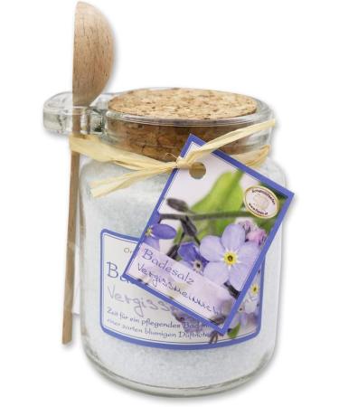 Florex Bath Salt Forget-me-not | 300g Glass Jar with Wooden Spoon | Soothing Relaxation & Aromatherapy - Buy Online on GoSupps.com