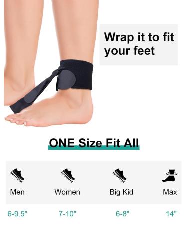 Big Toe Splint for Plantar Fasciitis Relief | Lightweight Toe Support Brace for Men & Women | Pain Solution for Flat Arches Achilles Tendonitis Heel Spurs & Foot Drop - Buy Online on GoSupps.com