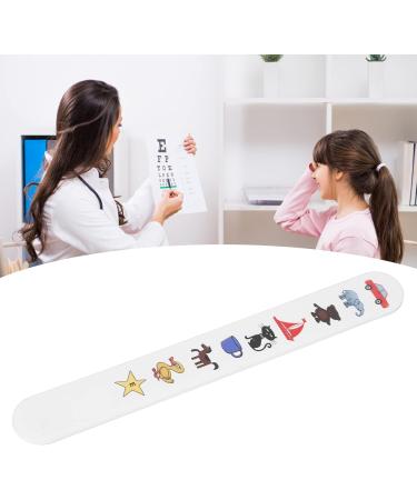 Waterproof Fixation Stick Vision Tester for Kids | Clear Colorful Animal Patterns | Vision Optometry Test Card in 2 Sizes - Buy Online on GoSupps.com