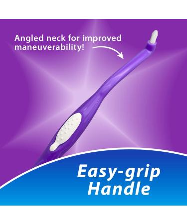 End Tuft Brush for Crowns, Bridges, Implants, and Teeth Gaps - Pack of 3 - Buy Online on GoSupps.com