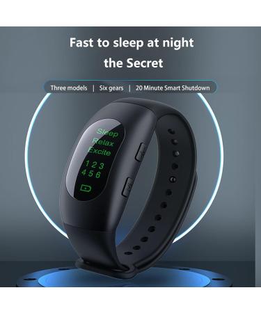 Sleep Aid Wristband Watch Device Microcurrent Holding Sleep Aid Instrument Sleep Aid Device Anxiety Insomnia Relief Items for Improve Sleep Fast Asleep Blue - Buy Online on GoSupps.com