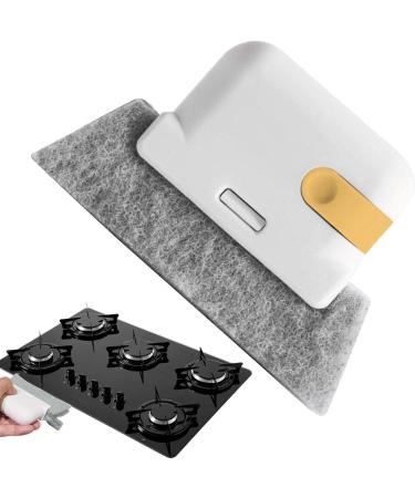 Window Sill Cleaner Tool | Window Groove Cleaning Brush Tool Hand Held Sill Cleaner Sponge 2 in 1 for Door & Window Track Gyouza - Buy Online on GoSupps.com