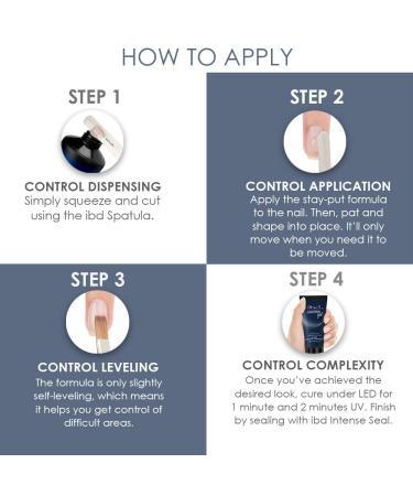 IBD Pro-Hybrid Nail Control Gel Natural Color - LED/UV Nail Enhancement - Buy Online on GoSupps.com
