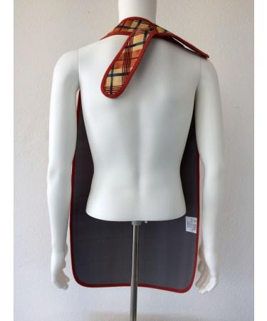 PFLEGE POINT Waterproof Dining Apron for Adults | Clothing Protector with Snap Fastener - Shop Internationally - Buy Online on GoSupps.com
