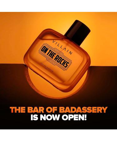 Bloom Beauty Villain On The Rocks Eau de Parfum for Men | Woody & Citrus Long Lasting Fragrance - 100ml - Buy Online on GoSupps.com