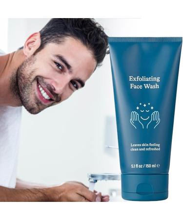 Exfoliant Face Wash Face Wash for Men Facial Soap 507oz gentle moisturizing scrub purifying soothing balancing for daily oily skin care - Buy Online on GoSupps.com