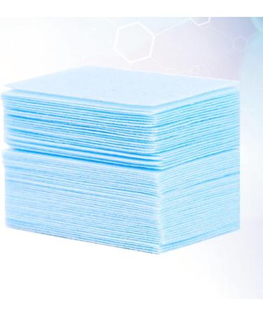 1800 Pcs Minkissy Nail Polish Remover Cotton Pads - Disposable Makeup & Nail Dip Remover - Sky Blue Cotton Squares - Buy Online on GoSupps.com