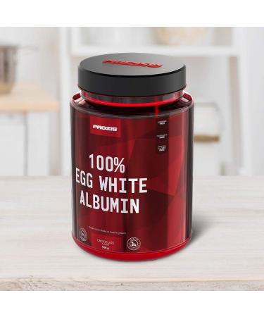Prozis 100% Egg White - Albumin 900g Chocolate - Buy Online on GoSupps.com
