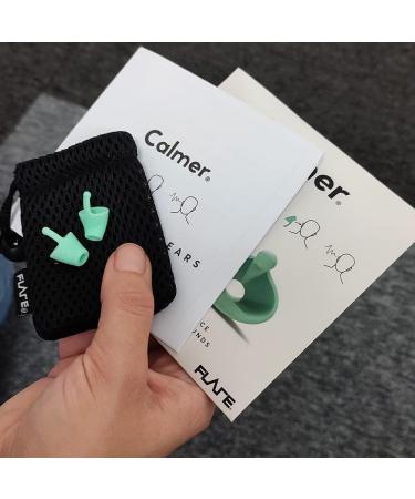 Flare Calmer Mini Ear Plugs - Soft Reusable Silicone for Noise Reduction, Mint - 1 Count - Buy Online on GoSupps.com