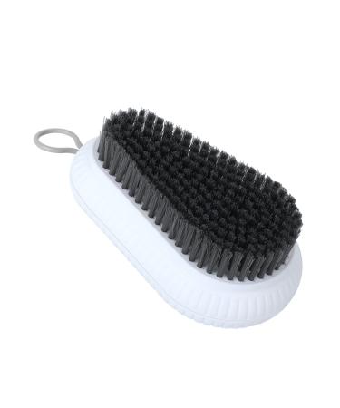 Nail Brush for Cleaning Fingernails - DAYGOS Long-Lasting Hand Finger Nail Scrub Brush, Durable Stiff Bristles Nails Scrubber Toes Cleaner for Men & Mechanics, White Water Drop Brush-White-1pcs