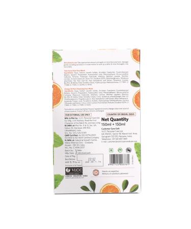 Buy VLCC Combo Kit: Orange Oil & Tulsi Face Wash (150ml Each) - Best International Shipping - Buy Online on GoSupps.com