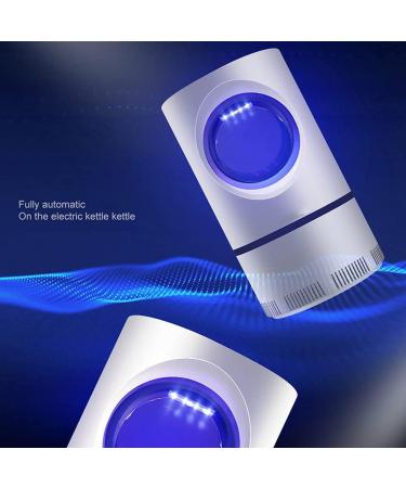 Advanced Mosquito Exterminator Suction Fan No Zapper Child Safe With USB Power Supply Silent Mosquito And Flies Killer Trap For Indoor And Outdoor Waterproof (2 white) - Buy Online on GoSupps.com