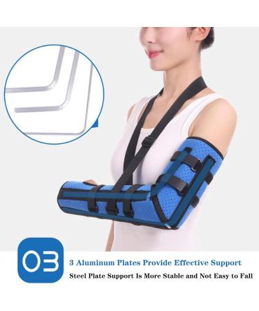 Buy SFKLYU Adjustable Arm Sling for Shoulder Injury - Padded Support Brace for Men & Women (Medium) | International Shipping Available - Buy Online on GoSupps.com