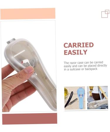 Plafope 2-Pack Razor Storage Box | Organizer for Electric & Manual Shavers | Ideal for Travel & Home Use - Buy Online on GoSupps.com