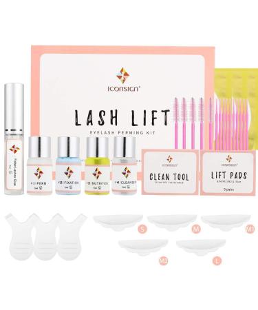 2024 Upgraded Lash Lift Kit Eyelash Perm Kit Professional Curling Lash Extension kit Semi-Permanent Curling Perming Wave Suitable for Salon & Home Use