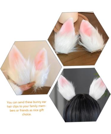 FRCOLOR 3 Pairs Hair Accessories for Women Bunny Ear Bobby Clips Barrettes for Kid Hair Accessories Rabbit Clip Hair Clip Hair Accessories Headband Cats and Dogs Fabric Women's - Buy Online on GoSupps.com
