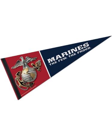 WinCraft United States Military Marines US Marines Premium Pennant Multicolor One Size - Buy Online on GoSupps.com