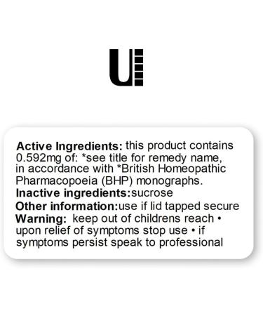 Lachesis 200C Homeopathic Remedy - 200 Pellets by Urenus | Fast International Shipping - Buy Online on GoSupps.com