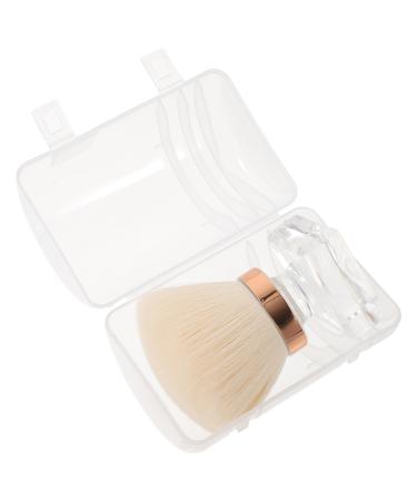 NUSITOU Acrylic highlighter blush brush small brush for makeup cheek loose powder brush tool hand use nail brush mineral Miss small brush Aromatherapy cosmetic highlighter brush