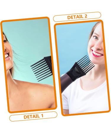 MAGICLULU 5pcs Hair Dryer Comb Hair Dryer Nozzle Adapter Blower Dryer Comb Attachment Diffuser Attachment for Hair Dryer Blow Dryer with Comb Blow Dryer Attachment Plastic Hair Comb Modeling - Buy Online on GoSupps.com